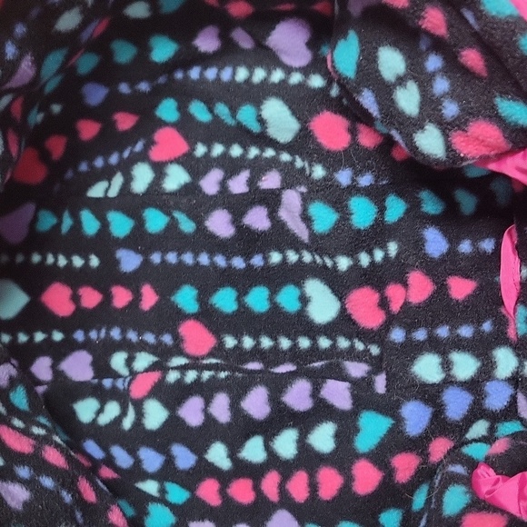 London Fog Toddler Puffer 3 EUC Hot pink - Picture 5 of 5